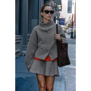 ZARA KNIT MINI SKIRT